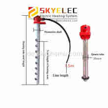 Electric Plating Quartz Immersion Heizung